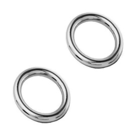 My-Bead 2 Jump Rings Closed Diameter 5 mm 925 Sterling Silver Jewellery Rings Soldering Craft DIY