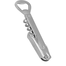Metaltex Waiter’s Corkscrew, Silver, 1.2 x 6.8 x 22.7 cm