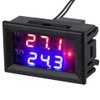 LCD Digital Thermostat, DC 12 V Temperature Controller Measuring Device