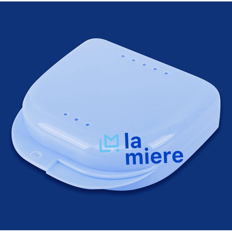 Retainer Case - 1 Pack- Odorless Mouth Guard Case -