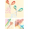 Small Blunt Tip Scissors with Cover Cap, Curved Craft Scissors