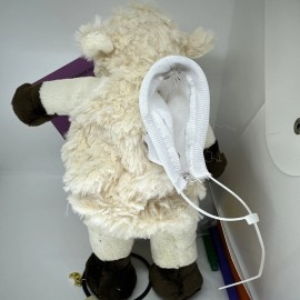 Lamb Sheep 10” DIY Unstuffed Animal Stuffing Kit Make Your Own Plush Full Kit!