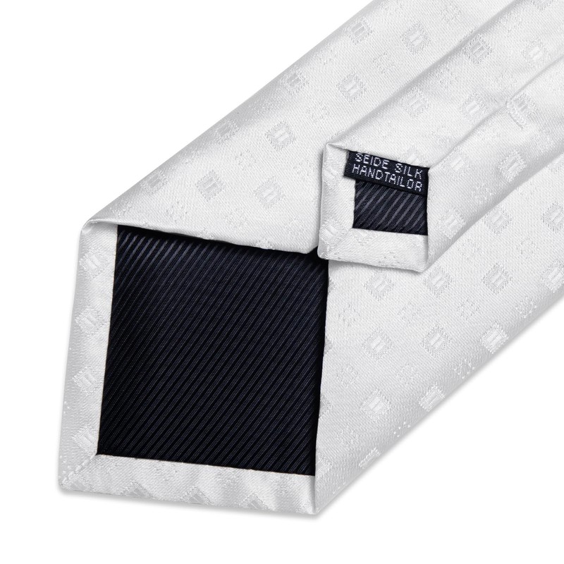 DiBanGu Silk Necktie, Wedding, Pocket Square, Tie Clip, Cufflinks Set,