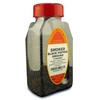 SMOKED GROUND BLACK PEPPER FRESHLY PACKED IN LARGE JARS, spices,