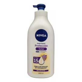 Nivea  Crema Corporal Fps15 Proteccion Solar Nivea  1 L