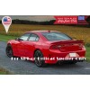 SDeelCase 2 Pieces Satin Black Decklid Spoiler Flap Wicker bill