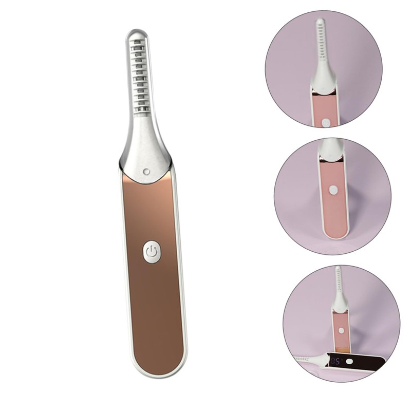 Baluue Quick Heat Electric Eyelash Curler for Women Portable Makeup