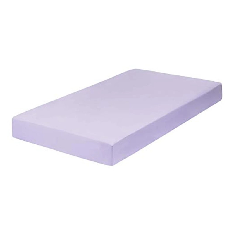Everyday Kids 2-Pack Fitted Crib Sheets - White/Lavender