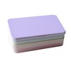 Sowaka 100 Pcs Mini Cards Blank Colorful Round Corner Cardboard