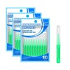 Pack of 30 Interdental Brushes - Brushes for Interdental Spaces,