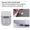 Abeillo 2PCS Portable Keyboard Riser, Self-Adhesive Mini Laptop Stand Invisible