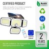 HYBEC - Solar Lamp with Motion Sensor, Motion Sensor Outdoor