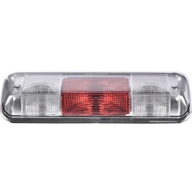 PIT66 3rd Brake Light Compatible with 2004-2008 Ford F150 High Mount Center Rear Roof Third Cargo Light Parking Light Halogen Clear/Red Lens Tercera luz de freno