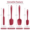 U-Taste Silicone Spatula Set with 600 Degrees Fahrenheit Heat Resistant