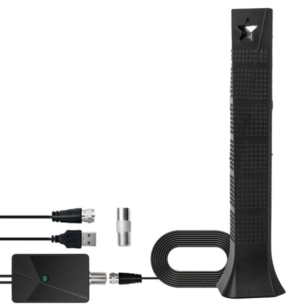 Peakloong Versatile 1500 Miles 35DBI TV Antenna for Indoor/Outdoor/Car Usage,