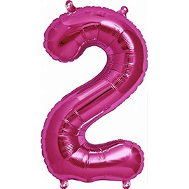 Northstar Number 2-Magenta, 34", Pink