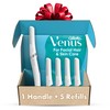 Gillette Venus Gillette Venus Facial Razor, Exfoliating Dermaplaning Tool for
