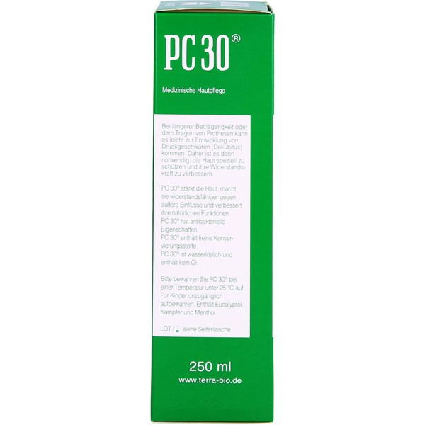 PC 30 Flüssigkeit für trockene und stark beanspruchte Haut, 250 ml Lösung