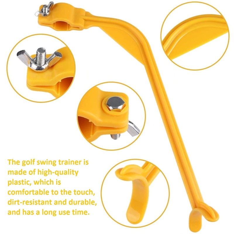 KOMUNJ Golf Swing Training Tool, Golf Swing Guide Training Aid,