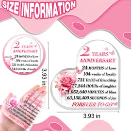 isiyu Wifes Christmas Her Him Wife Husband Girlfriend Boyfriend, Wedding Engagement Marriage Romantic Birthday Anniversary Love Gifts Present Desk Decor Ornament Acrylic Sign Plaque Mothers Day Gift