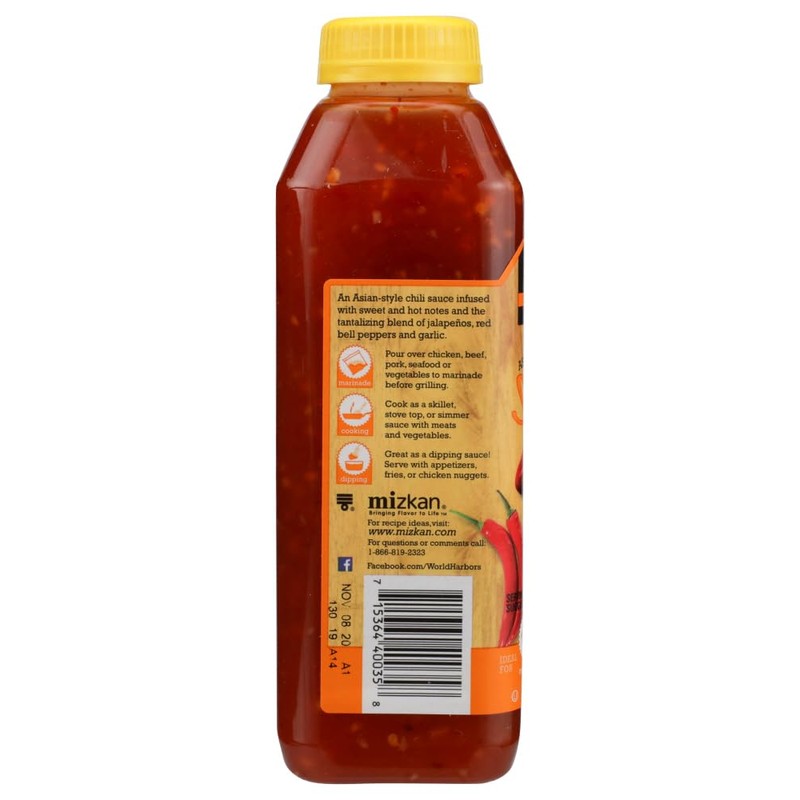 World Harbors Asian Style Sweet Chili Sauce 16 oz. (Pack