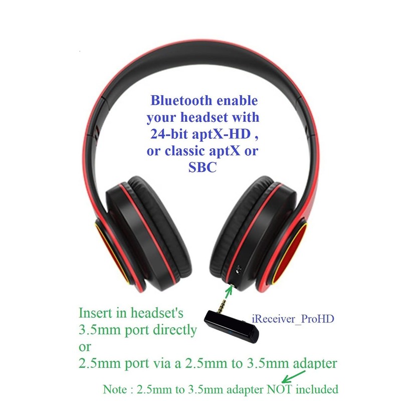 KOKKIA iAdapter iReceiver_ProHD : Bluetooth Stereo Receiver (High Definition 24-bit
