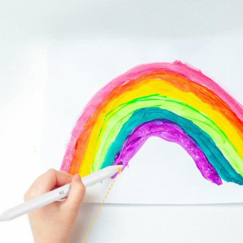 HappyHome Paper Rubbing Brush 15 Pieces, Pastel Painting, Drawing Pencil,