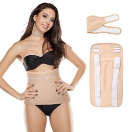 Castor Oil Pack Wrap Velcro, 2 Pcs Reusable Organic Castor Oil Packs for Liver Detox, Adjustable Caster Oil Kit for Stomach Neck, Machine Washable Gift for Women