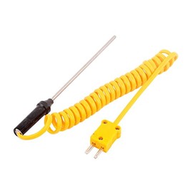 sourcing map Temperature Controller K Type Thermocouple Sensor Test Probe 95mmx3mm
