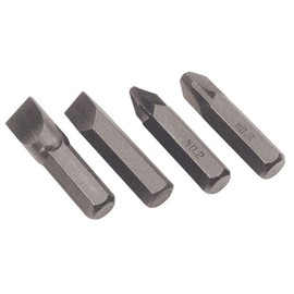 Draper 12542 Impact Screwdriver Bit Set, 4 Pcs