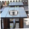Gatuida Alcohol Stove Rack for Camping Metal Alcohol Stove for