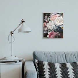 Stupell Industries Vintage Blooming Florals Assorted Baroque Bouquet