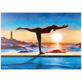MyPuzzle Yoga on the Water - Premium 1000 Piece Puzzle - MyPuzzle Special Collection by Puzzle Galaxy