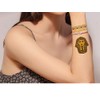 Flash Tattoos Gold Tattoos Egyptian Motifs Fake Tattoos VT369