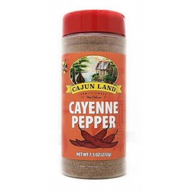 Family Owned New Orleans Cajun Land Seasoning (7.5oz Single Bottle, Cayenne Pepper)