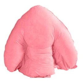 Casa D'Or Dusty Pink Batwing Pillowcase for Orthopaedic Back Support Batwing Pillows