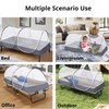 Mengersi Mosquito Net for Bed,Large Pop Up Mosquito Tent Portable
