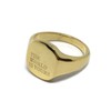 The World Is Yours Ring | Signet Gold Scarface Tony