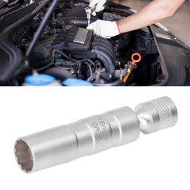 Garosa Enchufe de Bujía Universal Magnética Herramienta de Instalación de Eliminación de 12 Puntos de Pared Delgada para Juegos de Llaves de Vaso y Dado (16 mm / 0,63 pulgadas)