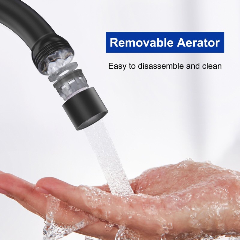 CECIPA Cold Water Tap Black, Tap Only for Cold Water