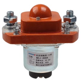 Unbranded 48V 400A Main Contactor Solenoid MZJ-400A For Heavy Duty Golf Cart Car