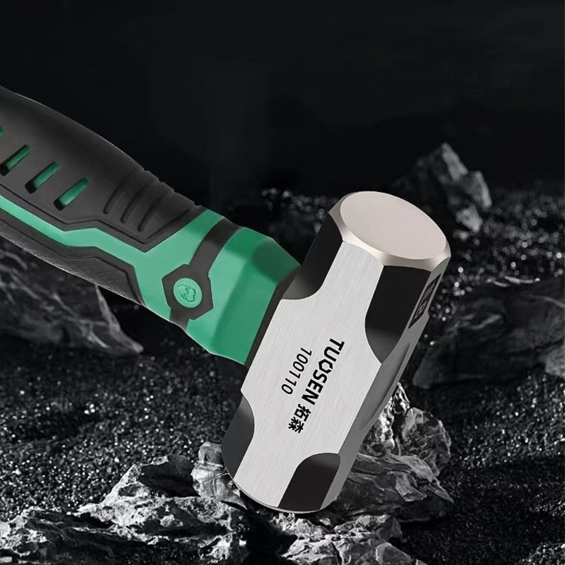 BSTEPRON 1lb Sledge Hammer, Mini Strike Drilling Hammer Sledgehammer with