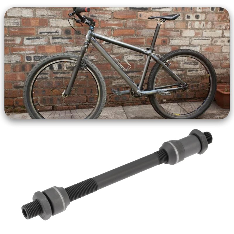 Briny River M10x145mm Bicycle Hollow Axle Multiple Speed Rear Hub