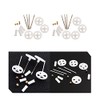 Acxico 24Pcs RC Quadcopter Drone Spare Parts Motor Gear &