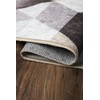 My Magic Carpet Lattice Geometric Neutral Washable 5’x7’ Area Rug