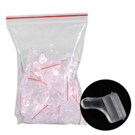 100 Pairs of Glasses Ear Hooks Elastic Comfort Ear Pads / Hook Plastic Glasses Ear Hooks Anti Slip Temple Tip Holder Glasses Accessories