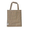 Kokoni Plus Gingham Check Mini Bag, beige brown