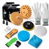 FOSHIO Decal Remover Eraser Wheel Tool Kit, Fabric Polishing Buffing