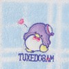 Sanrio 305880 Tuxedo Sam Petite Towel, Checkered