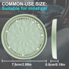 Amooca Car Cup Coaster 4 Pack Universal Non-Slip Cup Holders